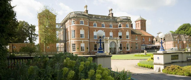 Oakley Hall Hotel Entrance Oakley Hall Hotel Entrance
